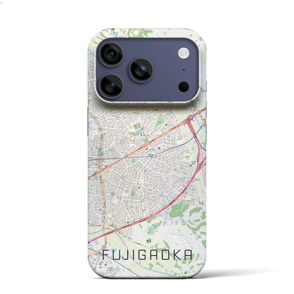 【藤が丘（神奈川県）】地図柄iPhoneケース（バックカバータイプ）