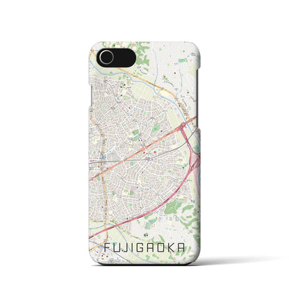 【藤が丘（神奈川県）】地図柄iPhoneケース（バックカバータイプ）