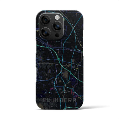 【藤井寺（大阪府）】地図柄iPhoneケース（バックカバータイプ）