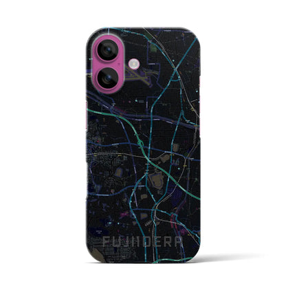 【藤井寺（大阪府）】地図柄iPhoneケース（バックカバータイプ）