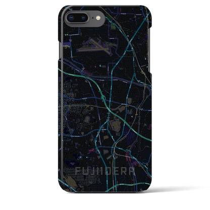 【藤井寺（大阪府）】地図柄iPhoneケース（バックカバータイプ）