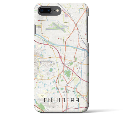 【藤井寺（大阪府）】地図柄iPhoneケース（バックカバータイプ）