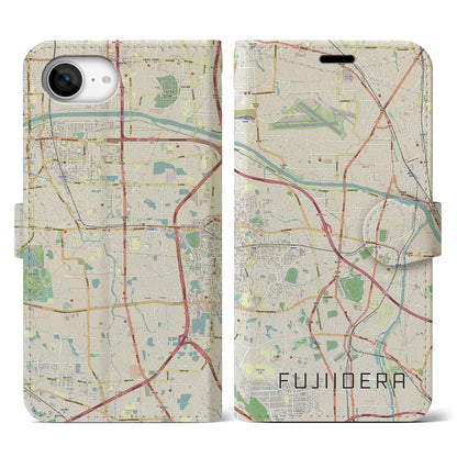 【藤井寺（大阪府）】地図柄iPhoneケース（手帳タイプ）