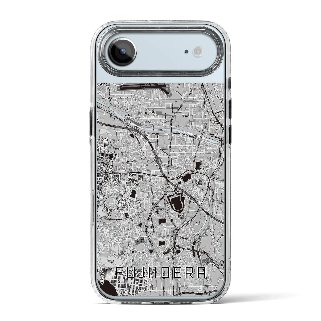 【藤井寺（大阪府）】地図柄iPhoneケース（MagSafeタイプ）