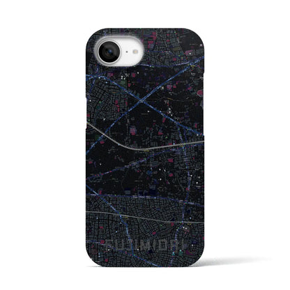 【富士見台（東京都）】地図柄iPhoneケース（バックカバータイプ）