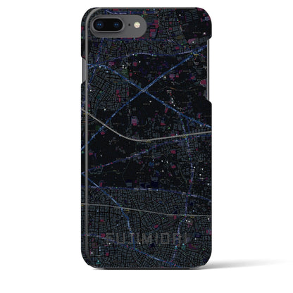 【富士見台（東京都）】地図柄iPhoneケース（バックカバータイプ）