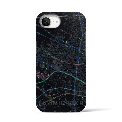 【富士見ヶ丘（東京都）】地図柄iPhoneケース（バックカバータイプ）