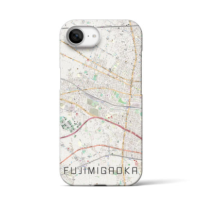 【富士見ヶ丘（東京都）】地図柄iPhoneケース（バックカバータイプ）