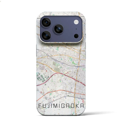 【富士見ヶ丘（東京都）】地図柄iPhoneケース（バックカバータイプ）