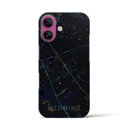 【ふじみ野（埼玉県）】地図柄iPhoneケース（バックカバータイプ）