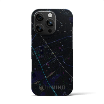 【ふじみ野（埼玉県）】地図柄iPhoneケース（バックカバータイプ）