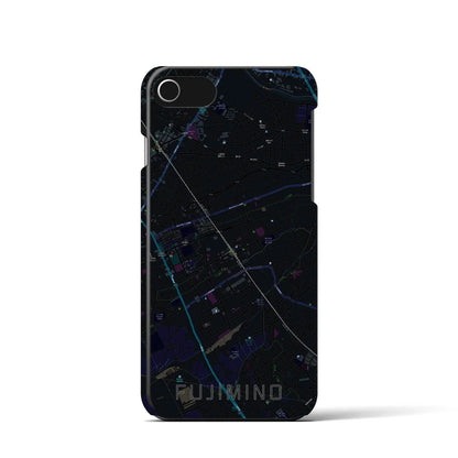 【ふじみ野（埼玉県）】地図柄iPhoneケース（バックカバータイプ）