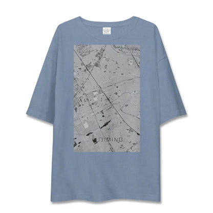 【ふじみ野（埼玉県）】地図柄ビッグシルエットTシャツ