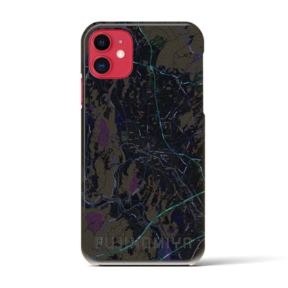 【富士宮（静岡県）】地図柄iPhoneケース（バックカバータイプ）