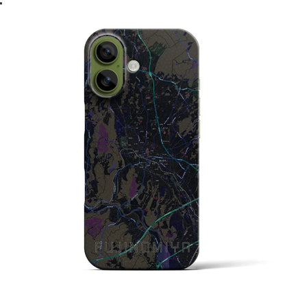 【富士宮（静岡県）】地図柄iPhoneケース（バックカバータイプ）