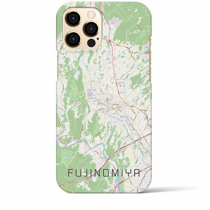 【富士宮（静岡県）】地図柄iPhoneケース（バックカバータイプ）