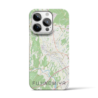 【富士宮（静岡県）】地図柄iPhoneケース（バックカバータイプ）