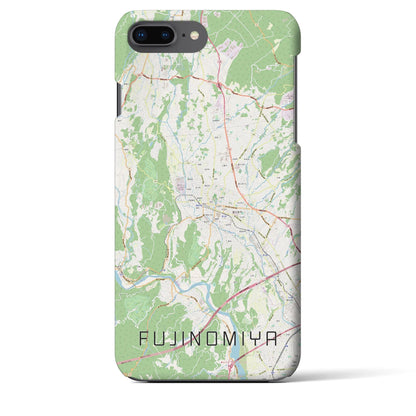 【富士宮（静岡県）】地図柄iPhoneケース（バックカバータイプ）