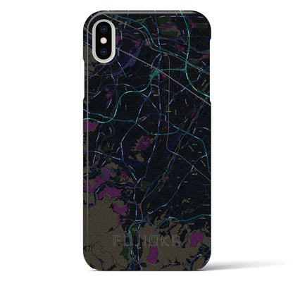 【藤岡（群馬県）】地図柄iPhoneケース（バックカバータイプ）