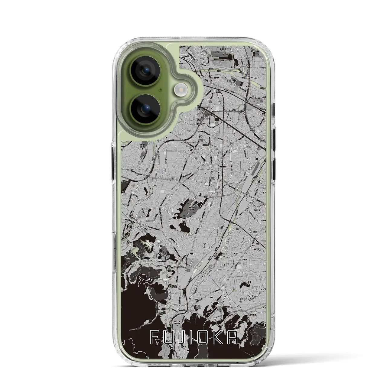 【藤岡（群馬県）】地図柄iPhoneケース（MagSafeタイプ）