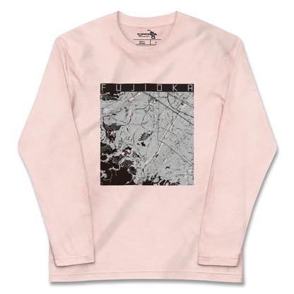 【藤岡（群馬県）】地図柄ロングスリーブTシャツ