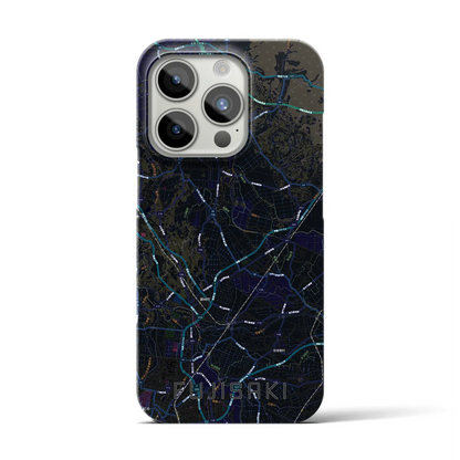 【藤崎（青森県）】地図柄iPhoneケース（バックカバータイプ）