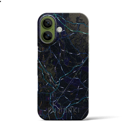 【藤崎（青森県）】地図柄iPhoneケース（バックカバータイプ）