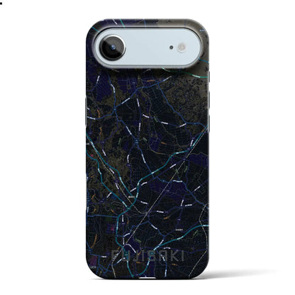 【藤崎（青森県）】地図柄iPhoneケース（バックカバータイプ）