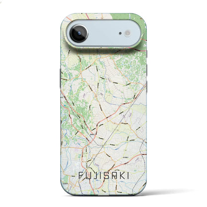 【藤崎（青森県）】地図柄iPhoneケース（バックカバータイプ）