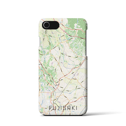 【藤崎（青森県）】地図柄iPhoneケース（バックカバータイプ）