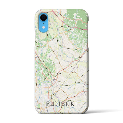 【藤崎（青森県）】地図柄iPhoneケース（バックカバータイプ）