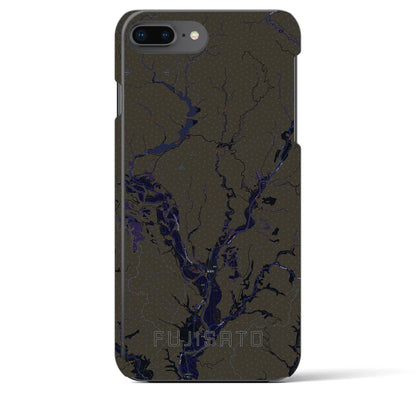 【藤里（秋田県）】地図柄iPhoneケース（バックカバータイプ）