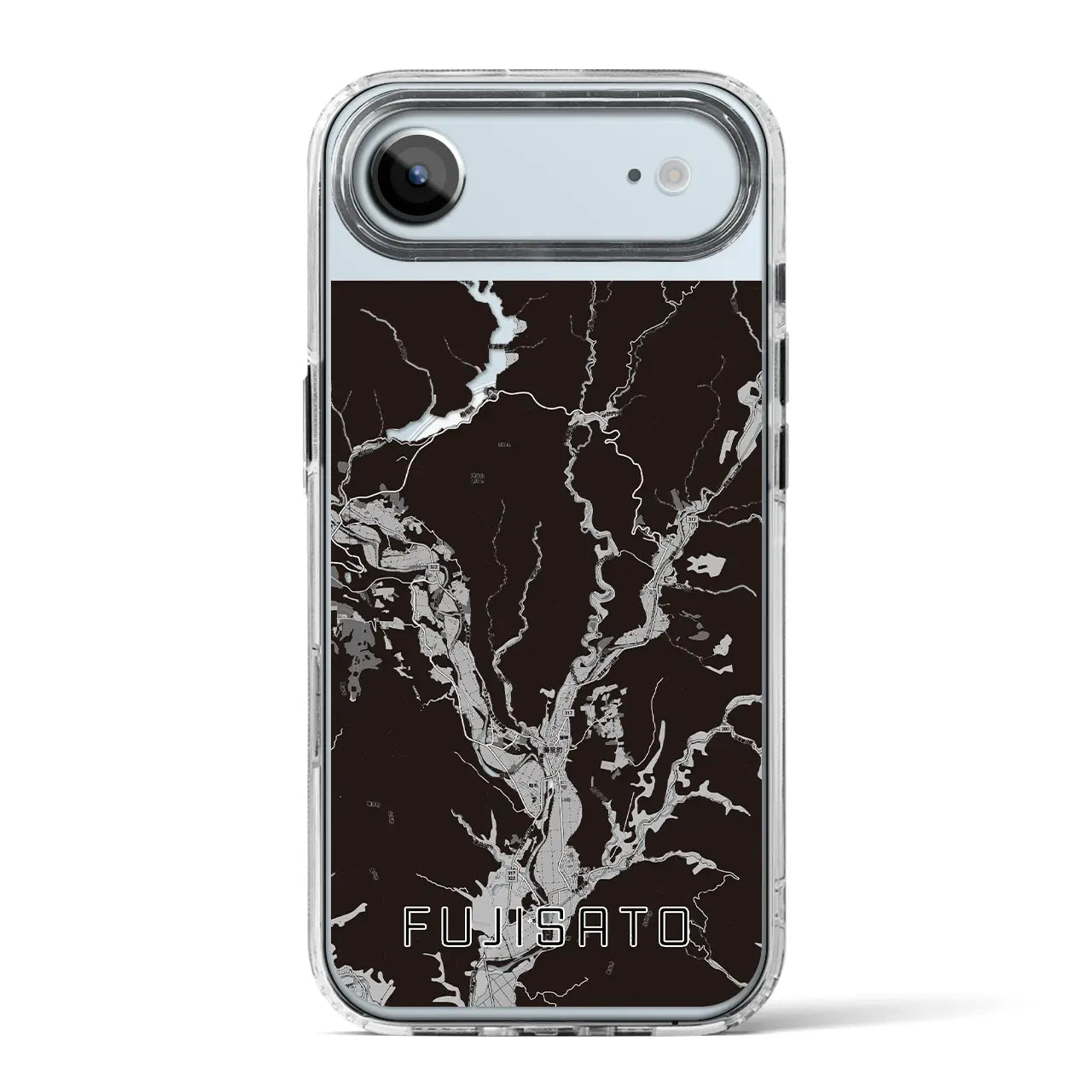 【藤里（秋田県）】地図柄iPhoneケース（MagSafeタイプ）