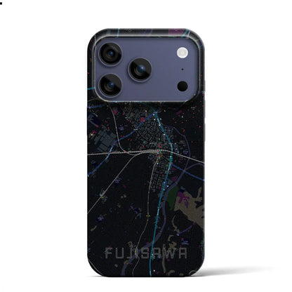 【藤沢（神奈川県）】地図柄iPhoneケース（バックカバータイプ）