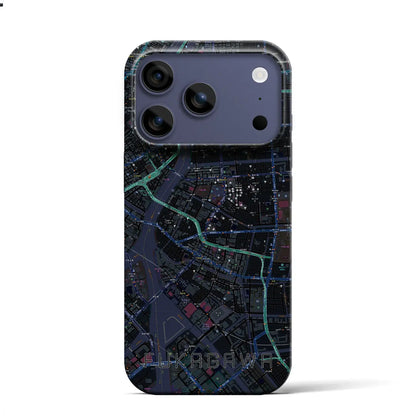 【深川2（東京都）】地図柄iPhoneケース（バックカバータイプ）