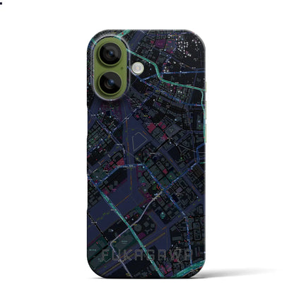 【深川（東京都）】地図柄iPhoneケース（バックカバータイプ）