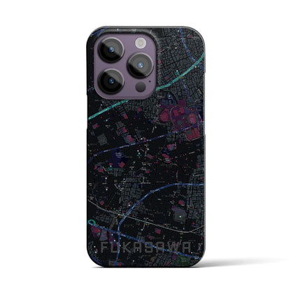 【深沢（東京都）】地図柄iPhoneケース（バックカバータイプ）