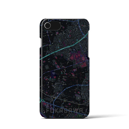 【深沢（東京都）】地図柄iPhoneケース（バックカバータイプ）