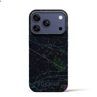 【深谷（埼玉県）】地図柄iPhoneケース（バックカバータイプ）