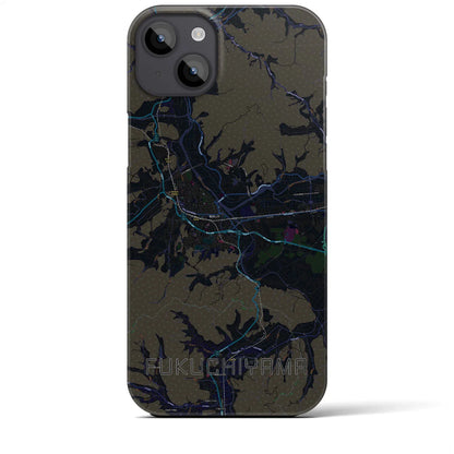 【福知山（京都府）】地図柄iPhoneケース（バックカバータイプ）