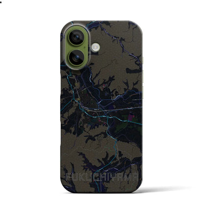 【福知山（京都府）】地図柄iPhoneケース（バックカバータイプ）