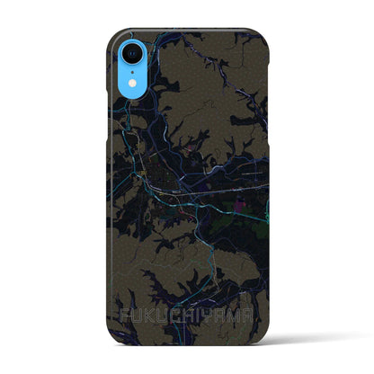 【福知山（京都府）】地図柄iPhoneケース（バックカバータイプ）