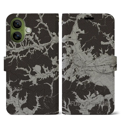 【福知山（京都府）】地図柄iPhoneケース（手帳タイプ）