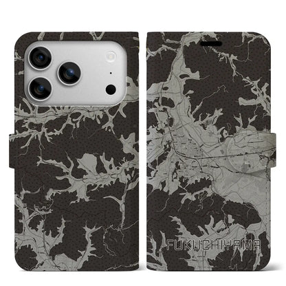 【福知山（京都府）】地図柄iPhoneケース（手帳タイプ）