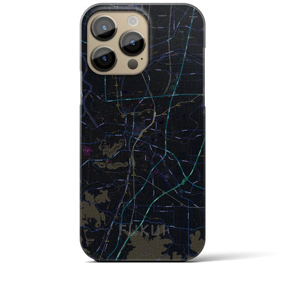 【福井（福井県）】地図柄iPhoneケース（バックカバータイプ）