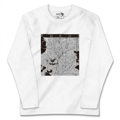 【福井（福井県）】地図柄ロングスリーブTシャツ