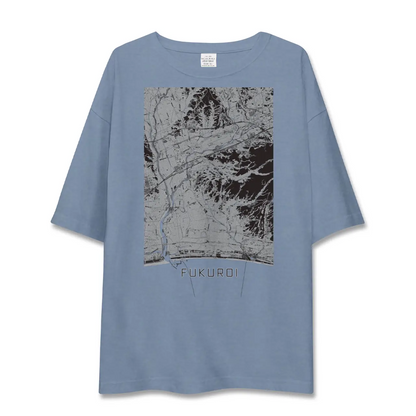【袋井（静岡県）】地図柄ビッグシルエットTシャツ