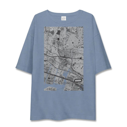 【船橋（千葉県）】地図柄ビッグシルエットTシャツ