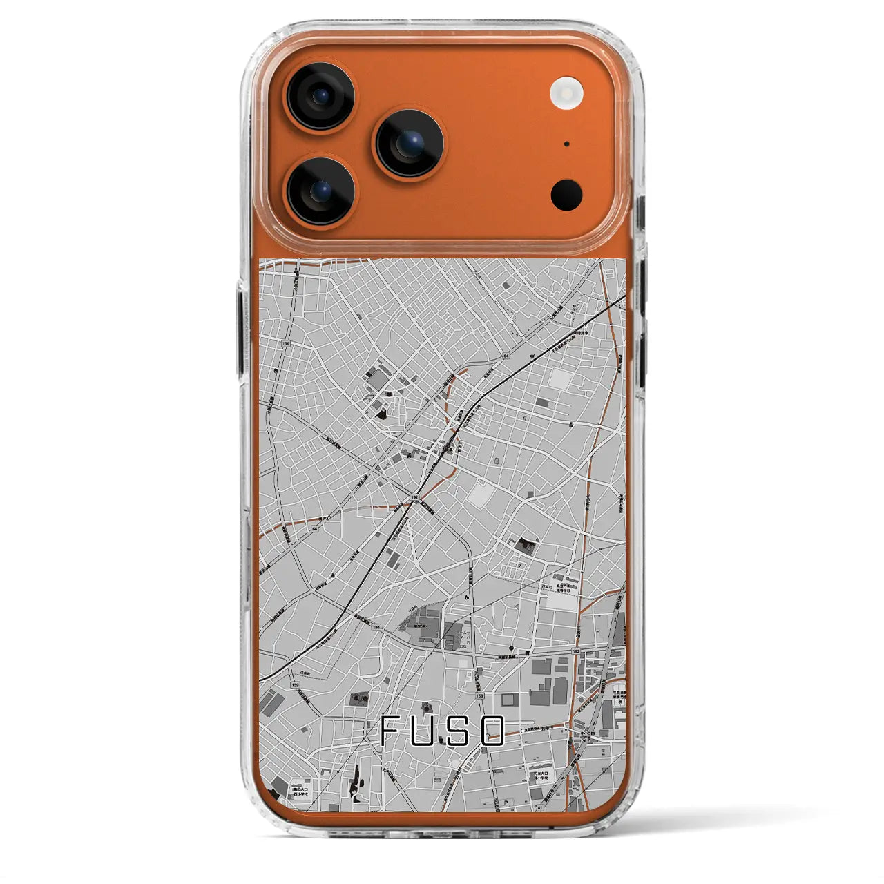 【扶桑（愛知県）】地図柄iPhoneケース（MagSafeタイプ）