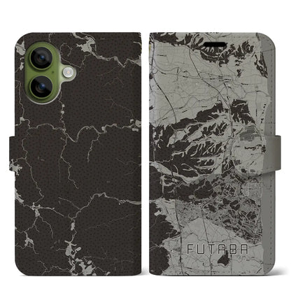 【双葉（福島県）】地図柄iPhoneケース（手帳タイプ）